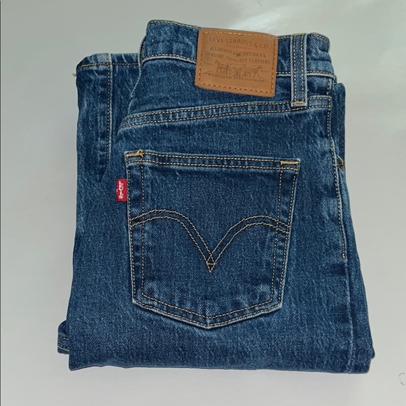 Levi’s Premium Denim Ribcage Boot High Rise Size 25 - Picture 3 of 16